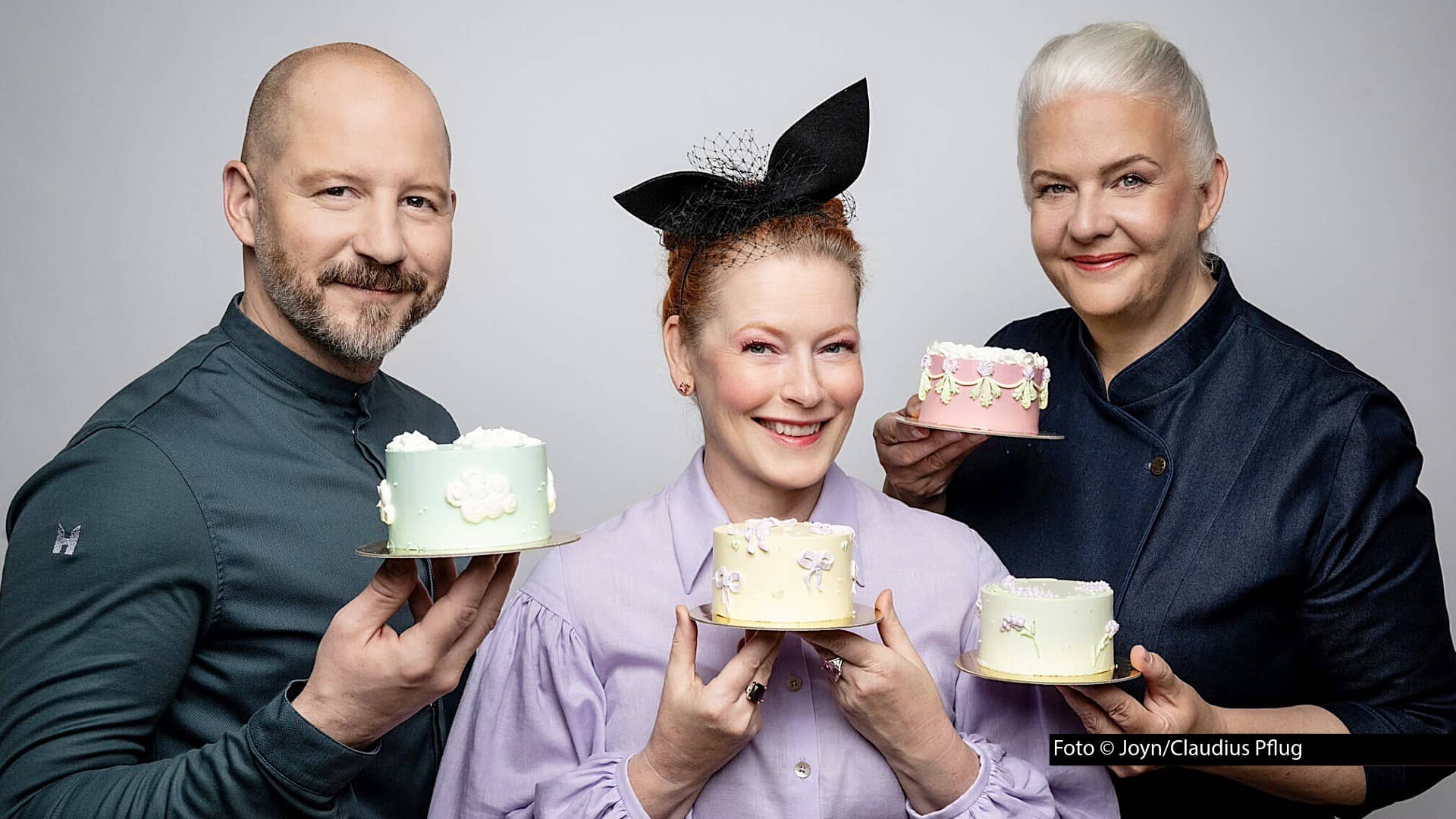 HP_Das große Backen_2026_Christian, Enie, Bettina_Foto Joyn_Claudius Pflug