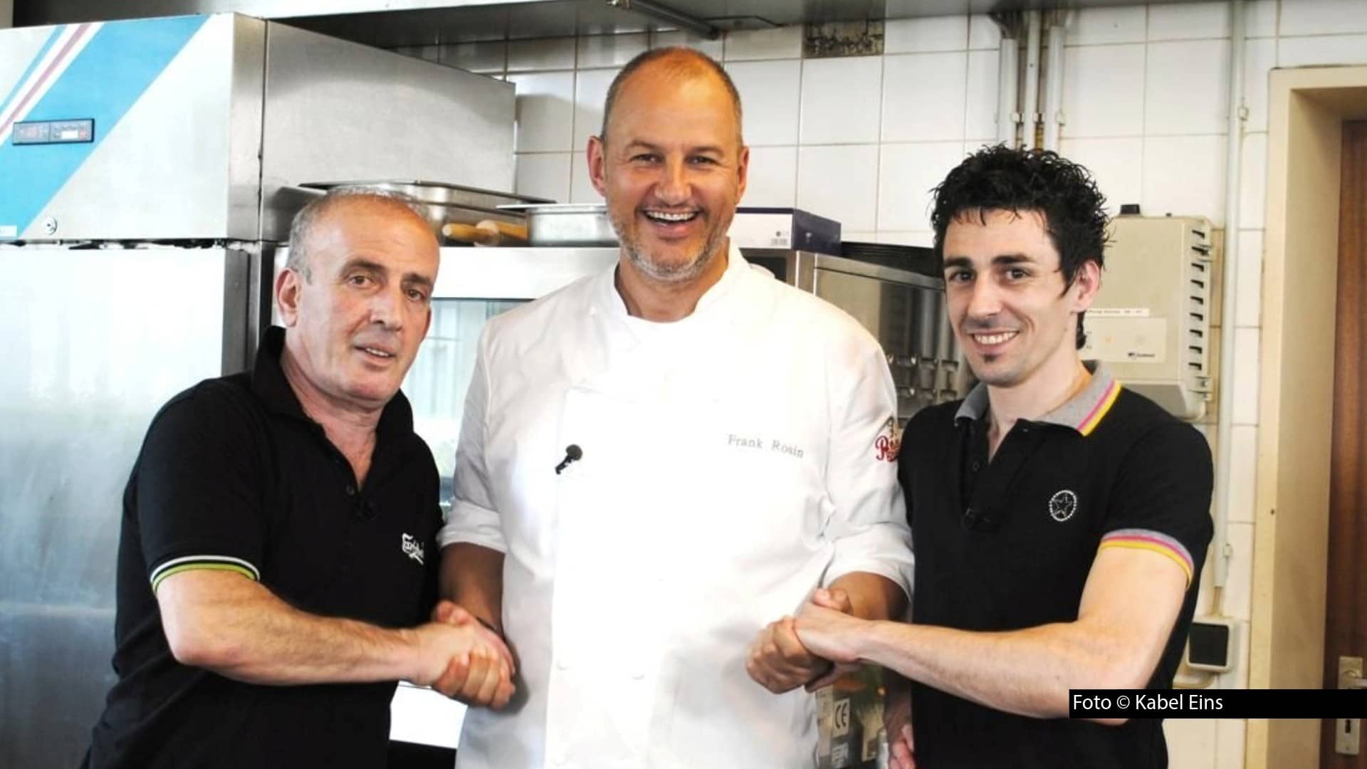 HP_Rosins Restaurants_2013_Nicos Astra Pott_Vassilios, Frank Rosin, Alexios_Foto Kabel Eins